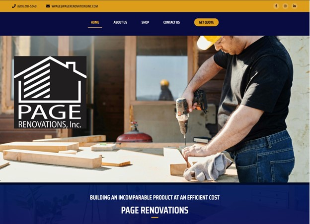 Page Renovations